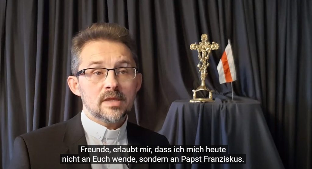 Papst Franziskus, wie kann man den Krieg in Belarus stoppen? Wie kann man das Böse stoppen?