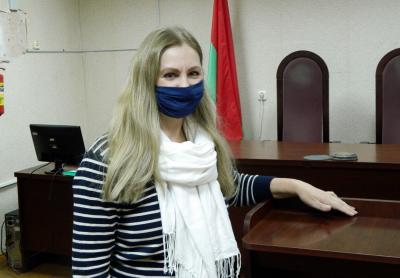 Журналістку Алену Шабуню аштрафавалі на 945 рублёў за сюжэт пра святара для «Белсату»