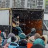 Уличная молитва перед захваченной церковью «Новая Жизнь» 7.3.2021. Проповеди Вячеслава Гончаренко и Антония Бокуна