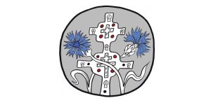 Бывший логотип «Христианской визии» — крест с васильками — признан экстремистским материалом
