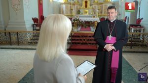 ГосТВ выпустило интервью с архиепископом Станевским, чтобы составить образ «Костёла без политики»