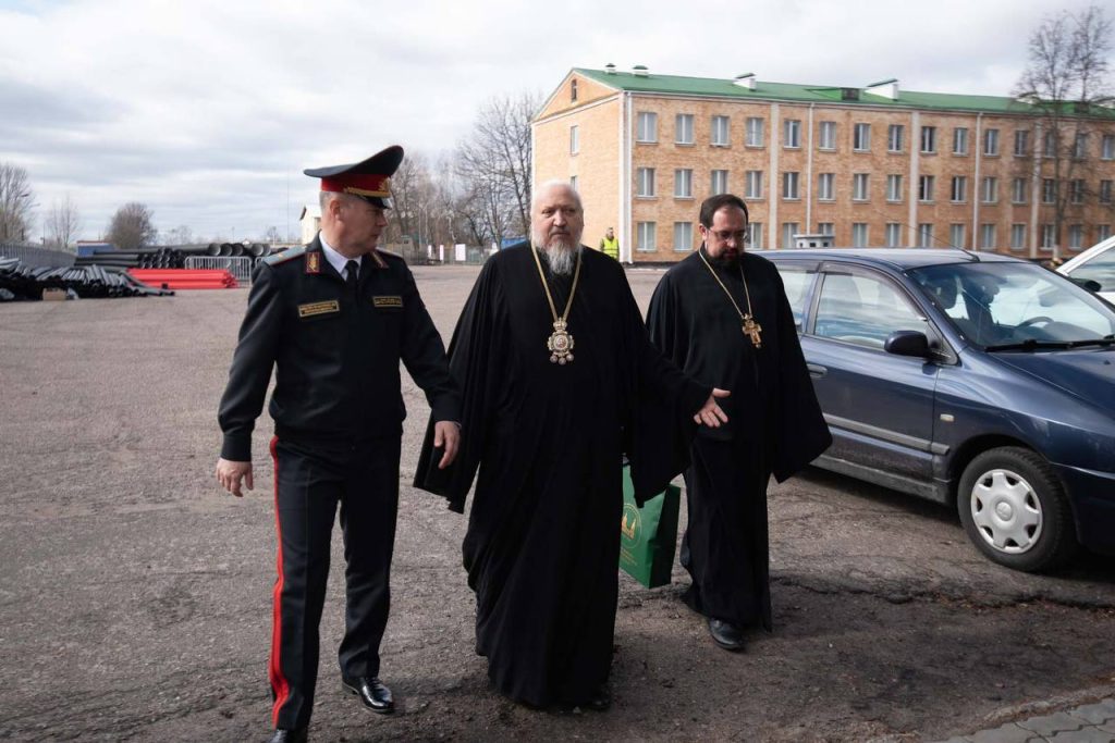 Архиепископ поздравил военно-патриотический клуб с трехлетием