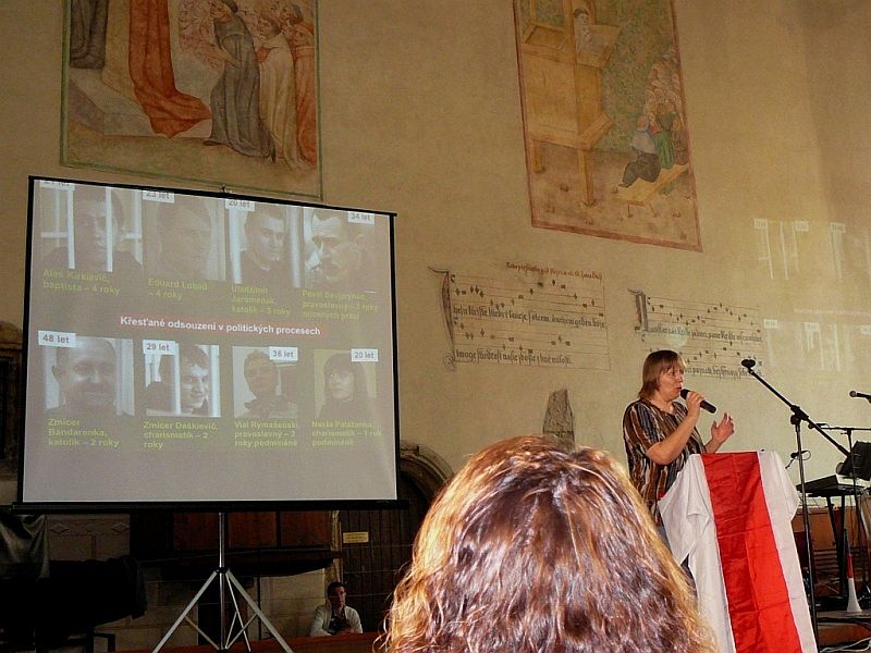 Святлана Вранава распавядае пра беларускіх палітвязняў, 2011