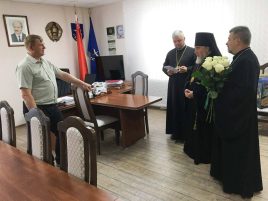 Епископ Мозырский поздравил глав районных исполкомов с Днем рождения