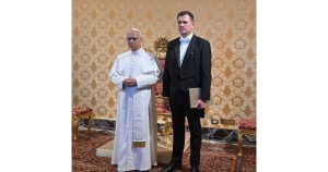 Беларусский посол вручил Папе Льву XIV верительные грамоты