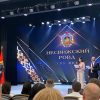Священник поздравил милиционеров с юбилеем РОВД