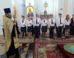 В Витебске провели молебен для сотрудников спецучреждений