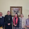 Беларуская дэлегацыя на сустрэчы з мітрапалітам Пазнаньскім, архібіскупам Збігневам Зеліньскім