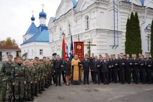 Могилевский институт МВД строит на своей территории православную часовню