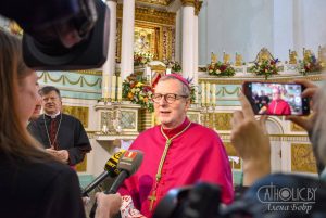 Папскі легат, кардынал Гуджэроцці, ужо ў Мінску