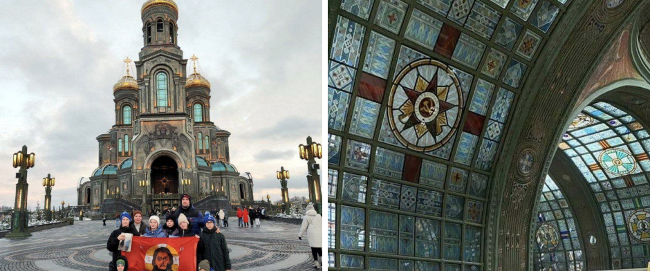 Детей из беларусского спортклуба привезли помолиться в скандальный храм в Москве