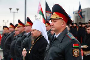 Митрополит участвовал в мероприятии военно-патриотического клуба МВД