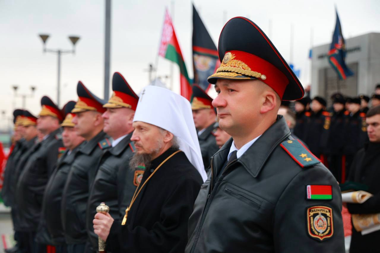 Митрополит участвовал в мероприятии военно-патриотического клуба МВД