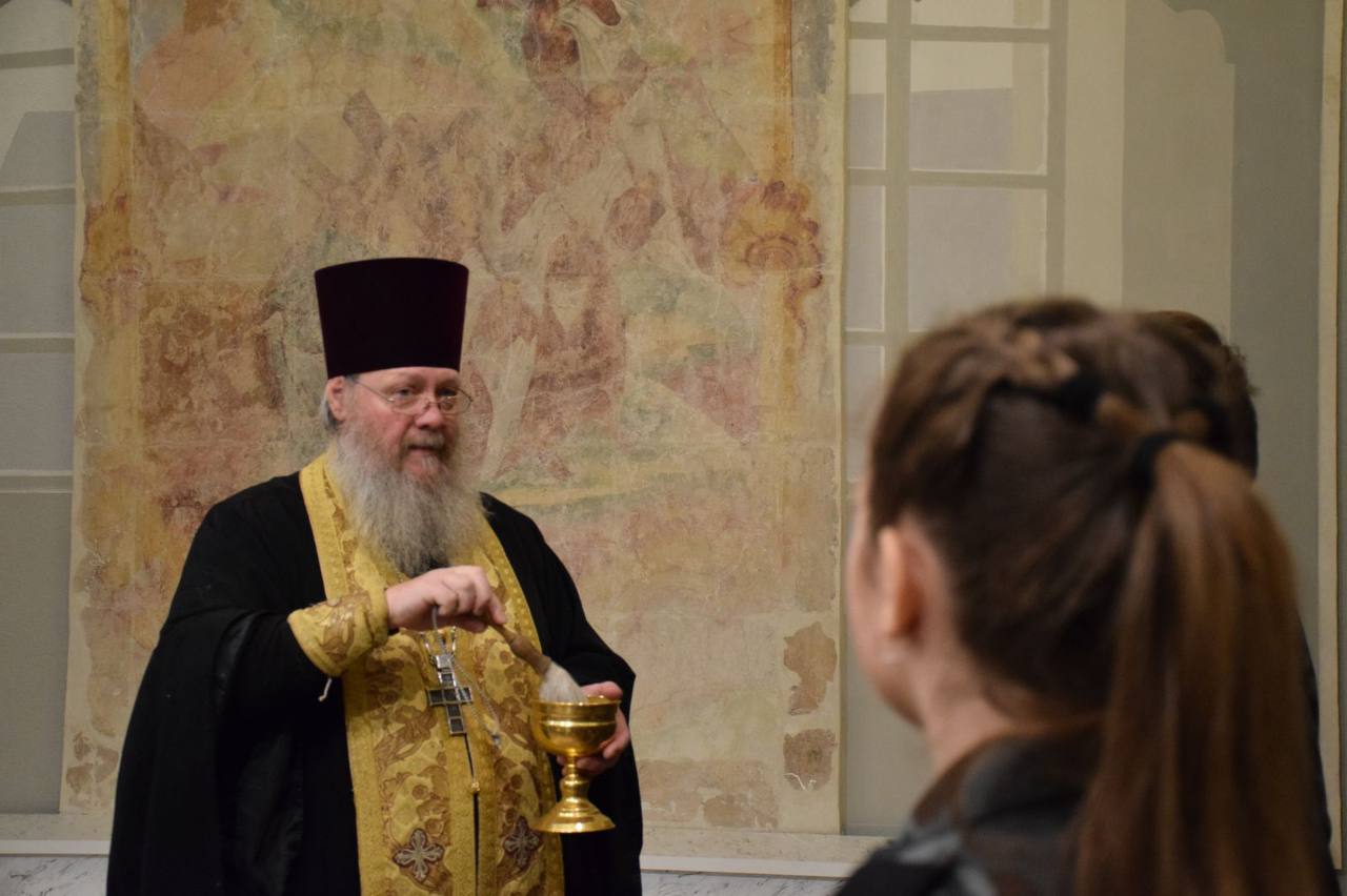 Священник Могилевской епархии участвовал в открытии военно-патриотического клуба