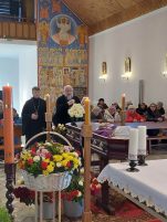 Архиепископ Гомельский и Жлобинский посетил костёл, чтобы попрощаться с католическим епископом