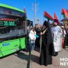 Православный епископ освятил целых два атобуса МАЗ и вновь поддержал госпропаганду