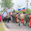 С российским триколором и георгиевскими ленточками — Свято-Елисаветинский монастырь отчитался о своем «Бессмертном полке»