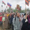 10 мая Свято-Елисаветинский монастырь провел еще один Бессмертный полк — с Z-триколором