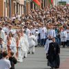 Масавае шэсце католікаў у Мінску цалкам праігнаравалі дзяржСМІ Беларусі