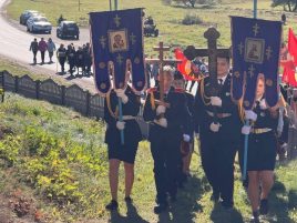 На «Новогрудскую Голгофу» прошел крестный ход — здесь после аннексии Западной Беларуси СССР замучили священника